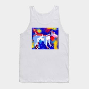 FUTURISTIC WILD DOG Tank Top